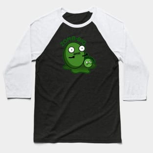 Zom-big Zom-small Cute Halloween Zombie Pun Baseball T-Shirt